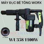 Máy Đục Bê Tông 17mm Worx WU358 1100W