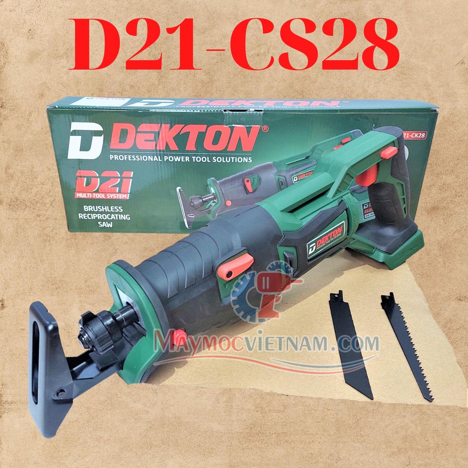  Máy cưa kiếm pin Dekton D21-CK28
