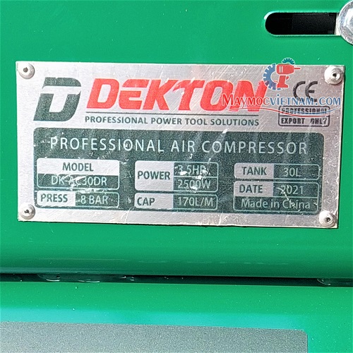 Máy nén khí Dekton DK-AC30DR
