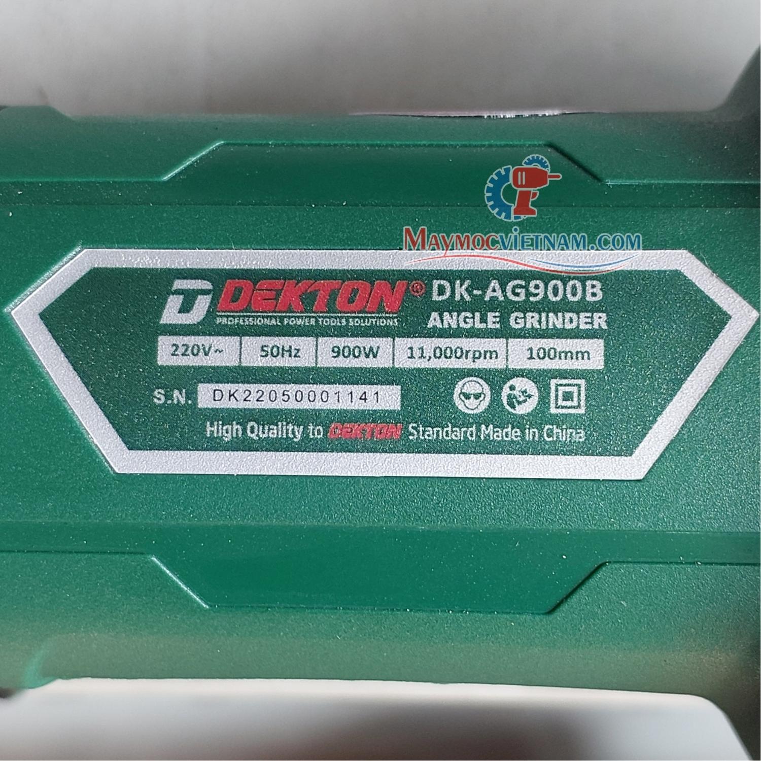 Máy Mài Góc Dekton DK-AG900B