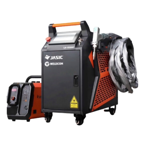 Máy hàn laser Jasic LS 20000F Thế hệ thứ 3, có thêm đầu cấp 2 dây bù.
