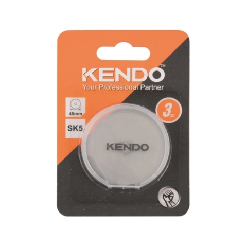 Lưỡi dao xoay bằng thép SK5 kích thước 45mm (3 cái) Kendo – 30949