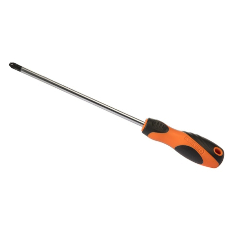 Tua vít bake bằng thép Cr-V tay cầm bọc cao su PH2 x 200mm Kendo – 20133
