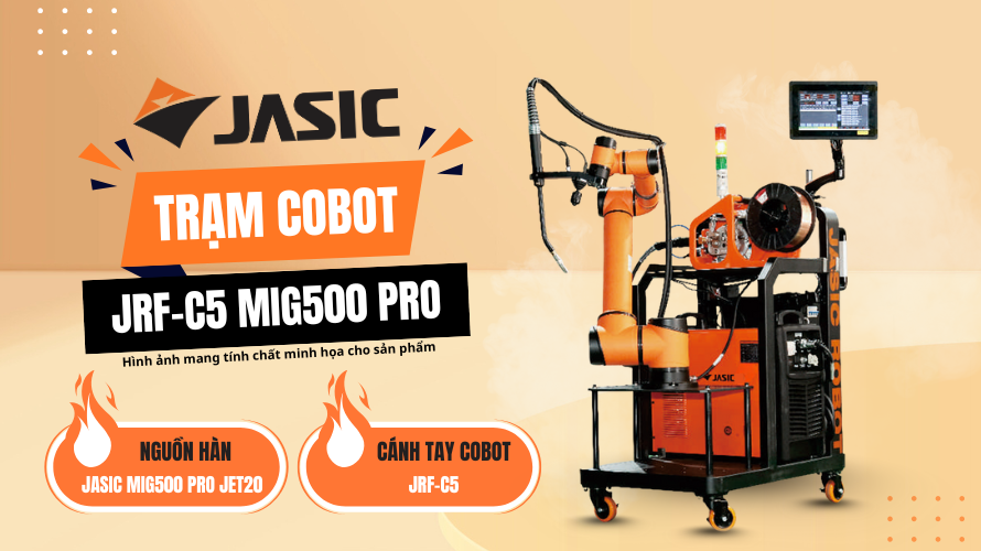 Trạm COBOT JASIC JRF-C5 MIG500 PRO