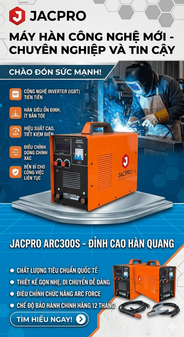 Máy hàn JACPRO chính hãng