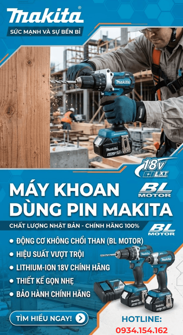 Máy khoan chính hãng