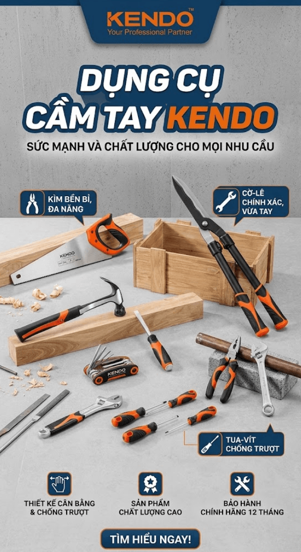 Dụng cụ cầm tay chính hãng