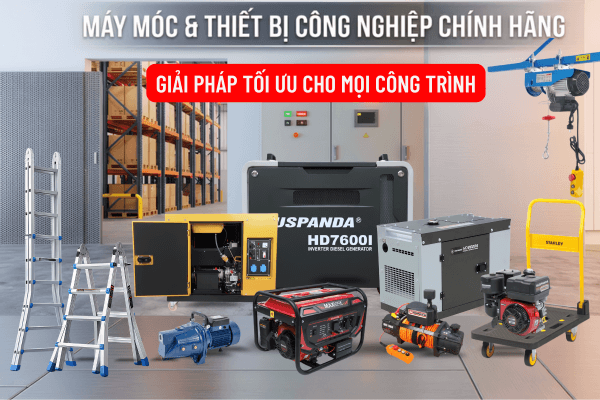 Máy phát điện và thiết bị công nghiệp cơ khí